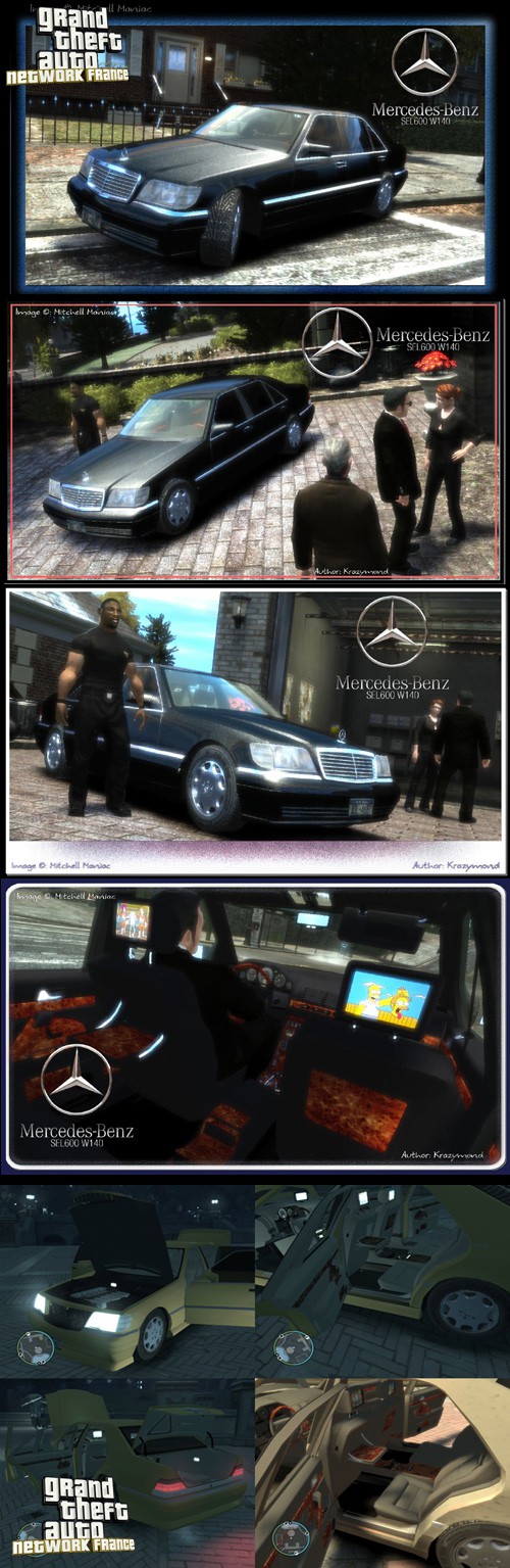 T l chargements GTA 4 AUTOEROTICAR Autos MERCEDES Mercedes Benz 