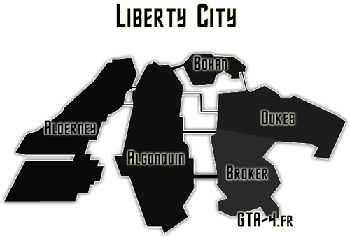 Carte de Liberty City