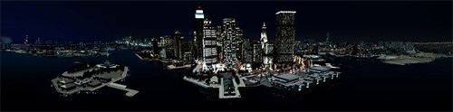 Liberty City vue de face